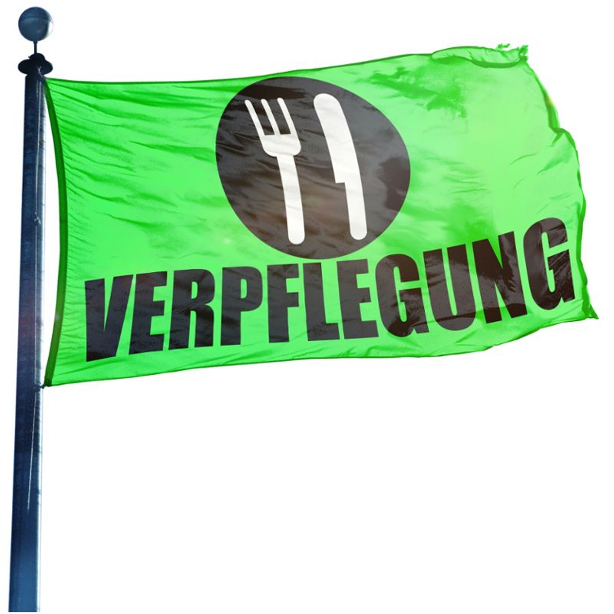 Verpflegung Hissflagge, Fahne im Wunschformat (1836)