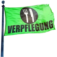 Verpflegung Hissflagge, Fahne im Wunschformat (1836)